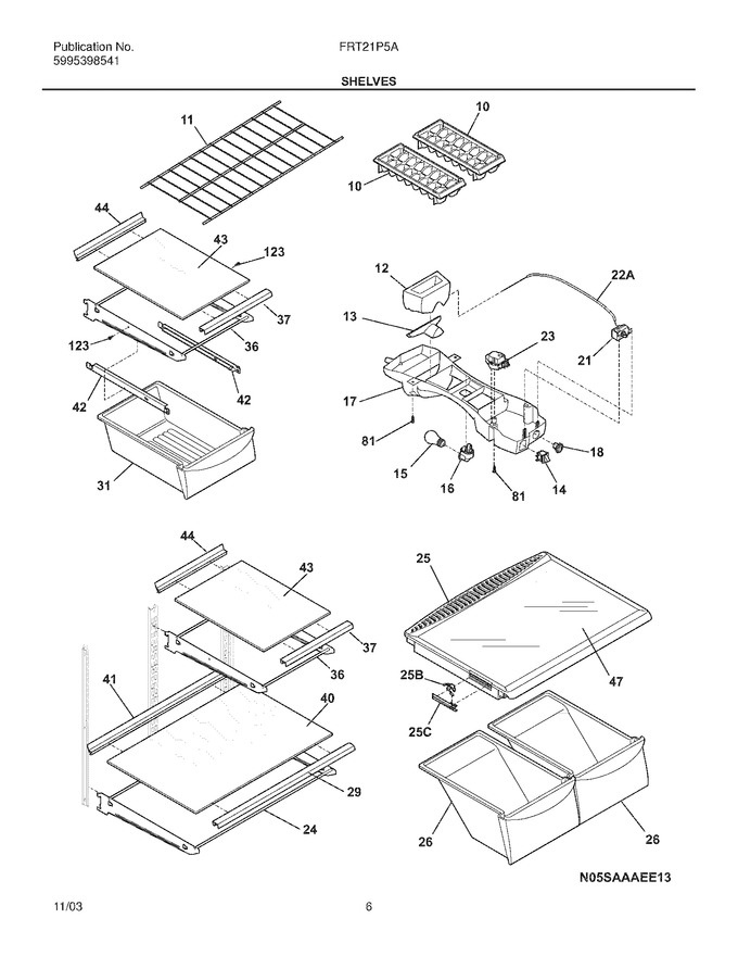 Diagram for FRT21P5AB8