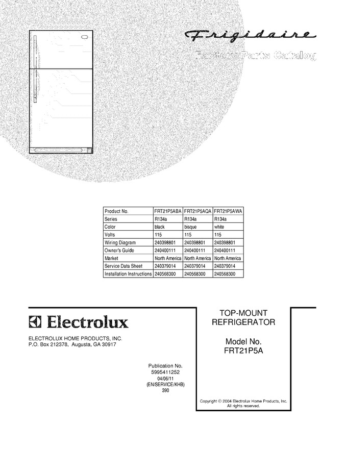 Diagram for FRT21P5ABA