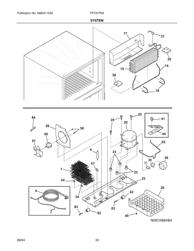 Diagram for FRT21P5AWA