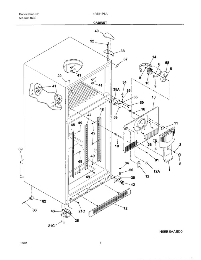 Diagram for FRT21P5AW1