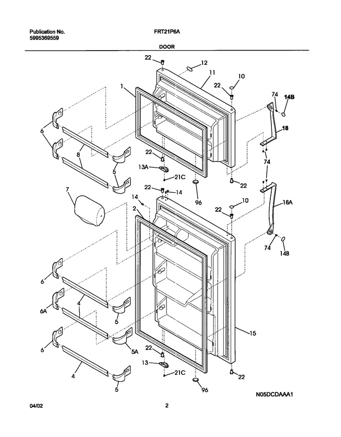 Diagram for FRT21P6BSB0