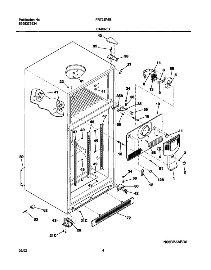 Diagram for FRT21P6BSK2