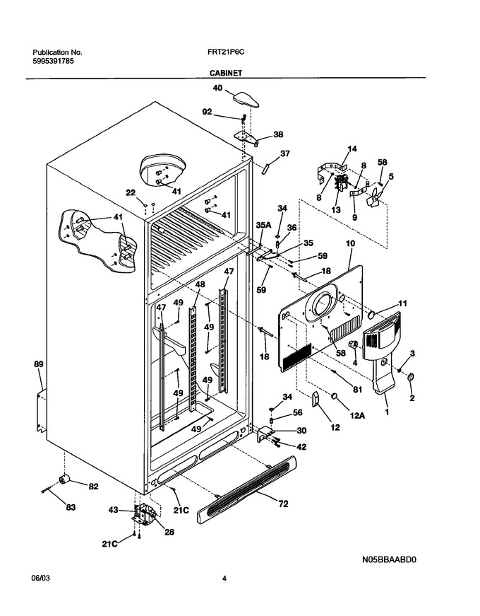 Diagram for FRT21P6CQ0