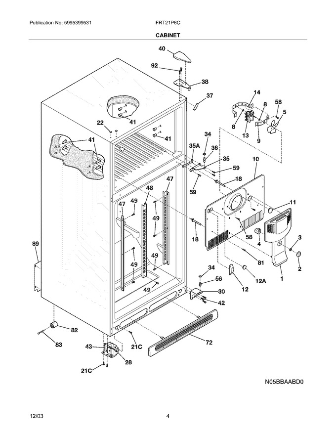 Diagram for FRT21P6CQ2