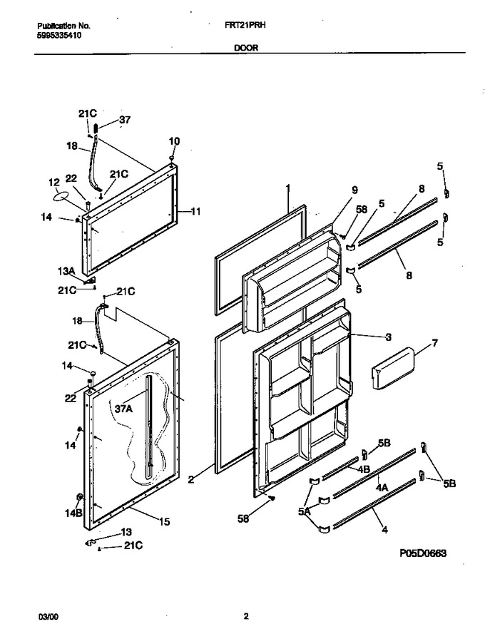 Diagram for FRT21PRHW6