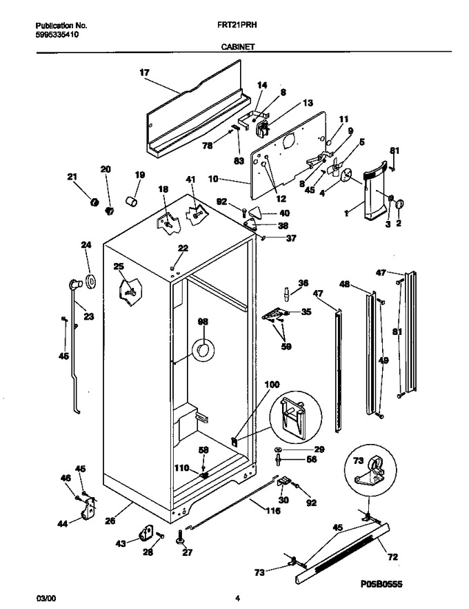 Diagram for FRT21PRHW6