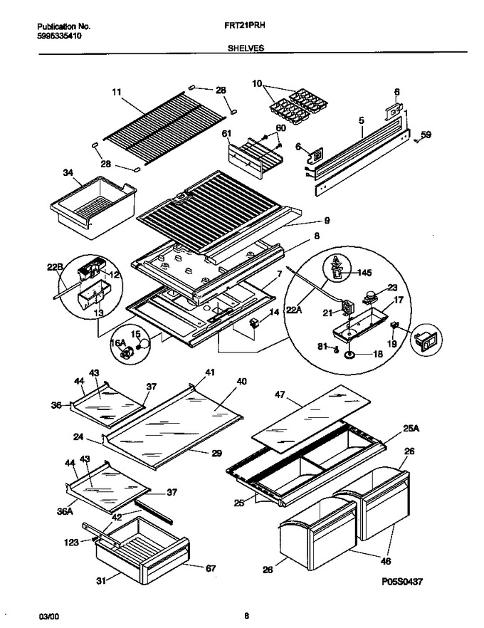Diagram for FRT21PRHW6
