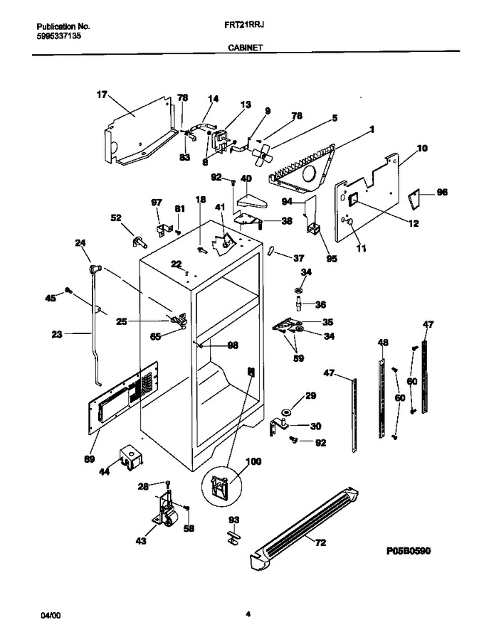 Diagram for FRT21RRJD0