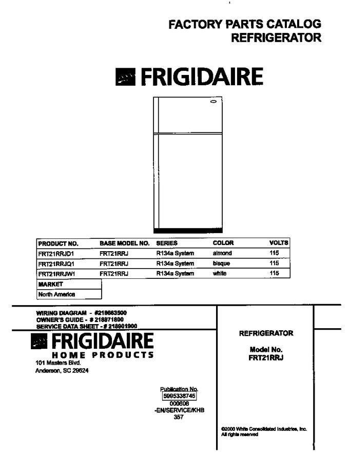 Diagram for FRT21RRJD1