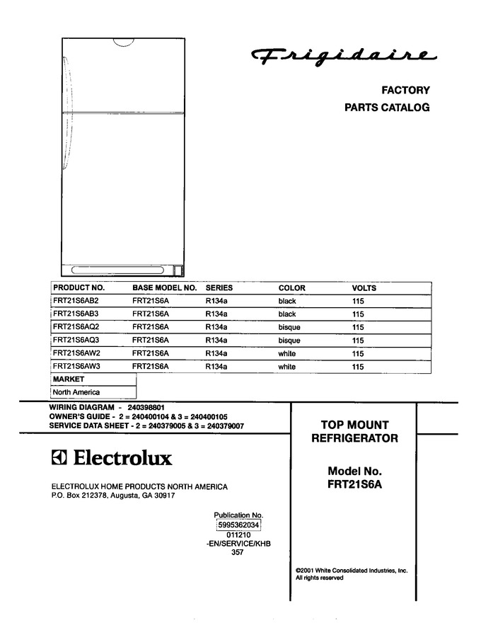 Diagram for FRT21S6AW3