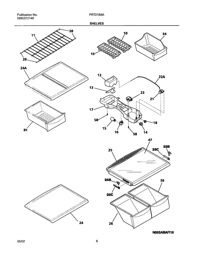 Diagram for FRT21S6AB4