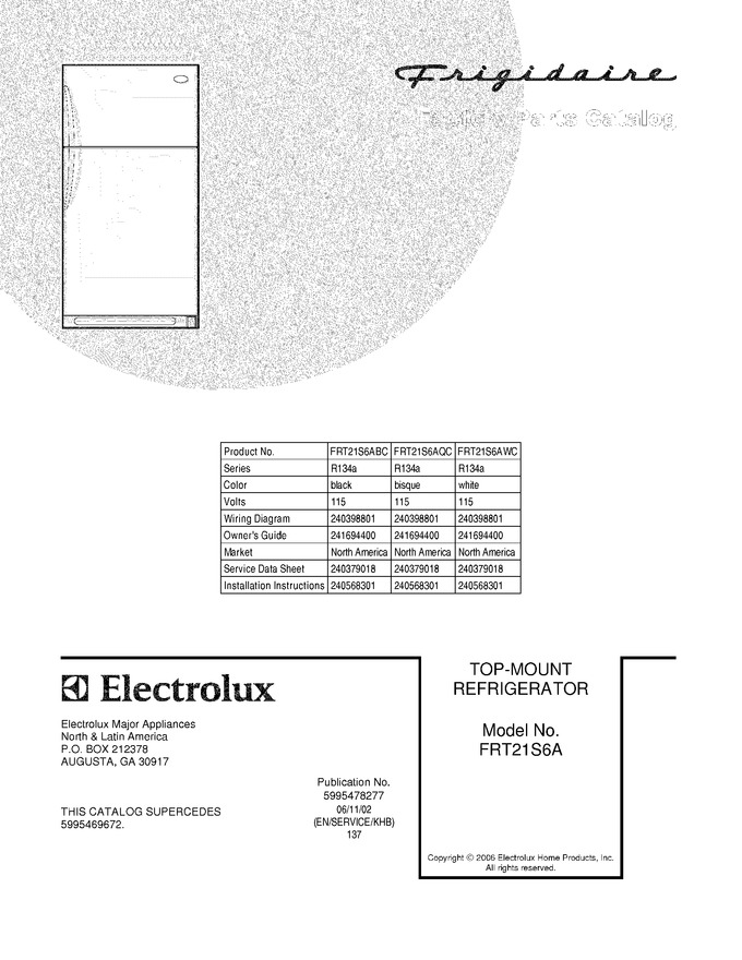 Diagram for FRT21S6AWC