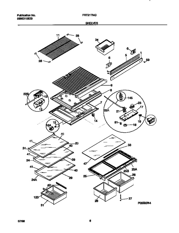 Diagram for FRT21TNGW0