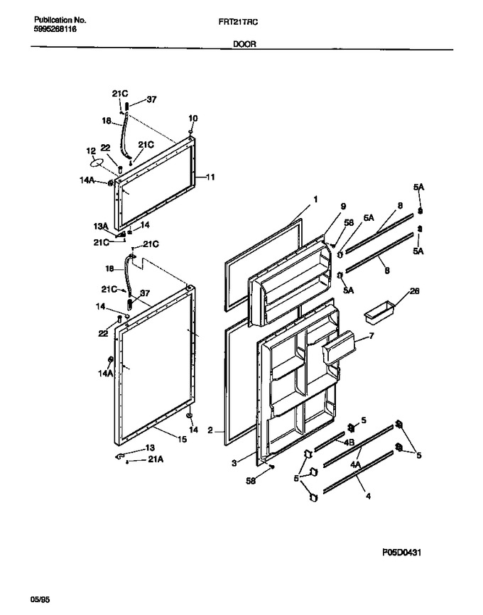 Diagram for FRT21TRCD0