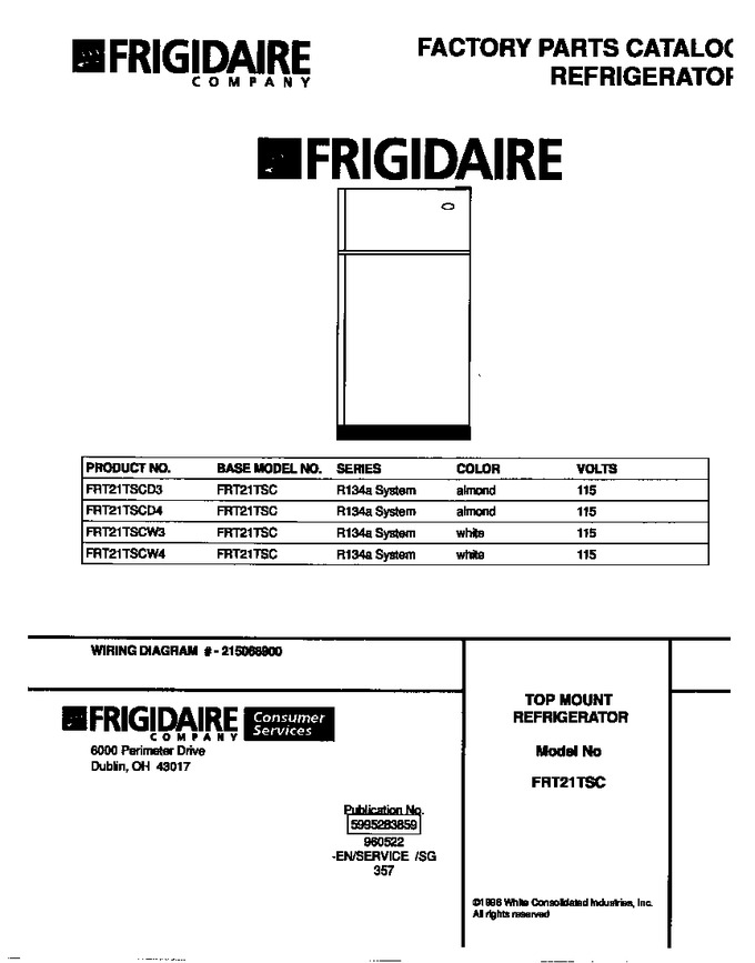 Diagram for FRT21TSCD4