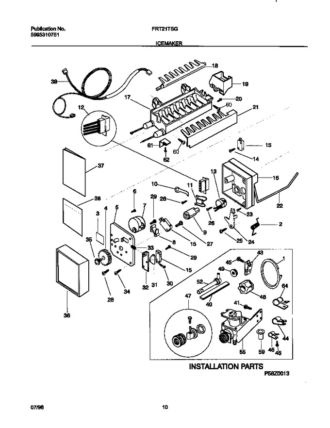 Diagram for FRT21TSGW0