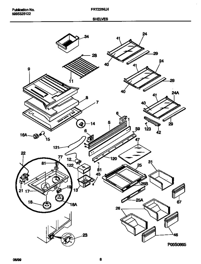 Diagram for FRT22INLHB0