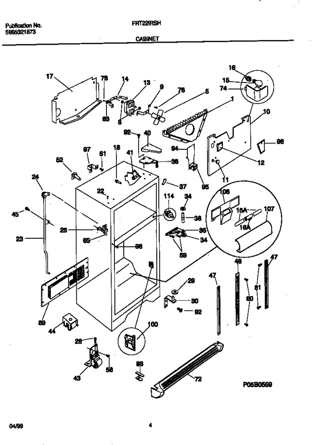 Diagram for FRT22IRSHB0