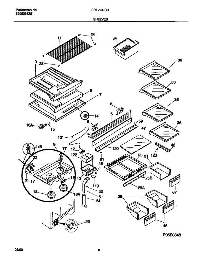 Diagram for FRT22IRSHB3