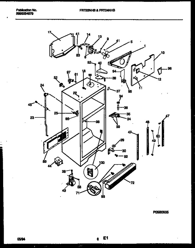 Diagram for FRT24NHBW0