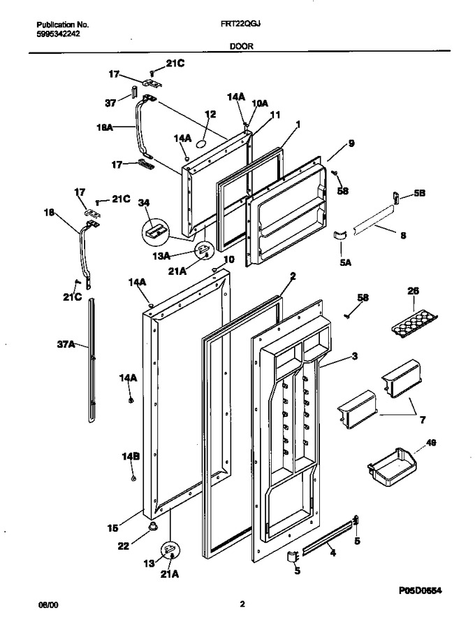 Diagram for FRT22QGJW3