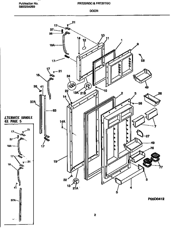 Diagram for FRT22RGCB0