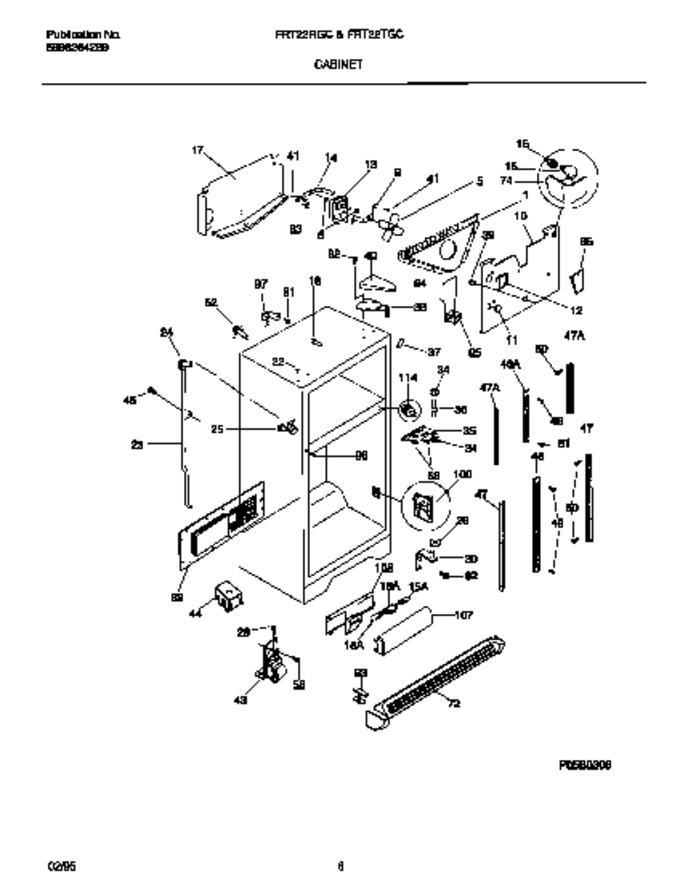 Diagram for FRT22RGCB0