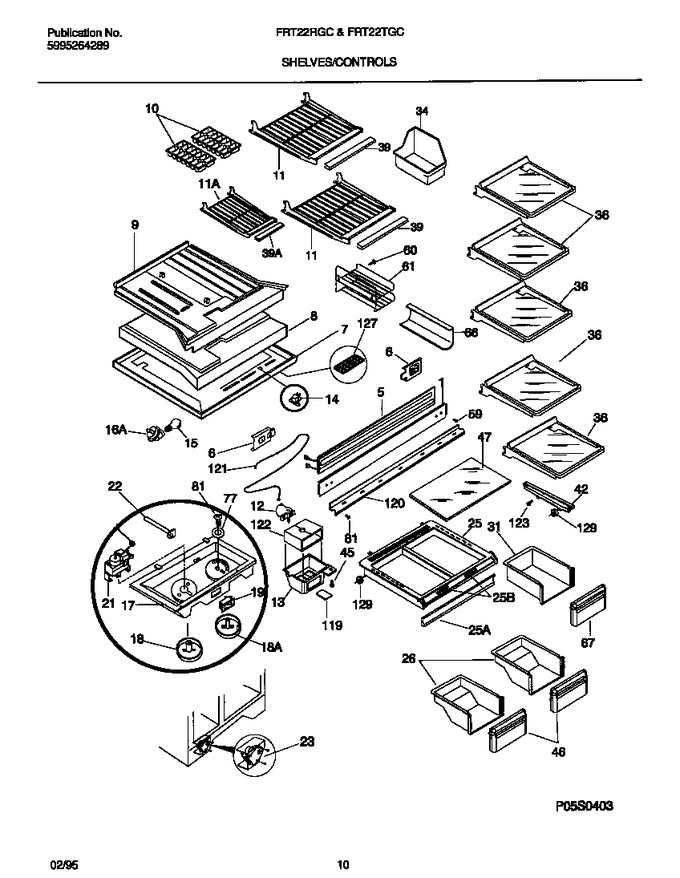 Diagram for FRT22RGCB0