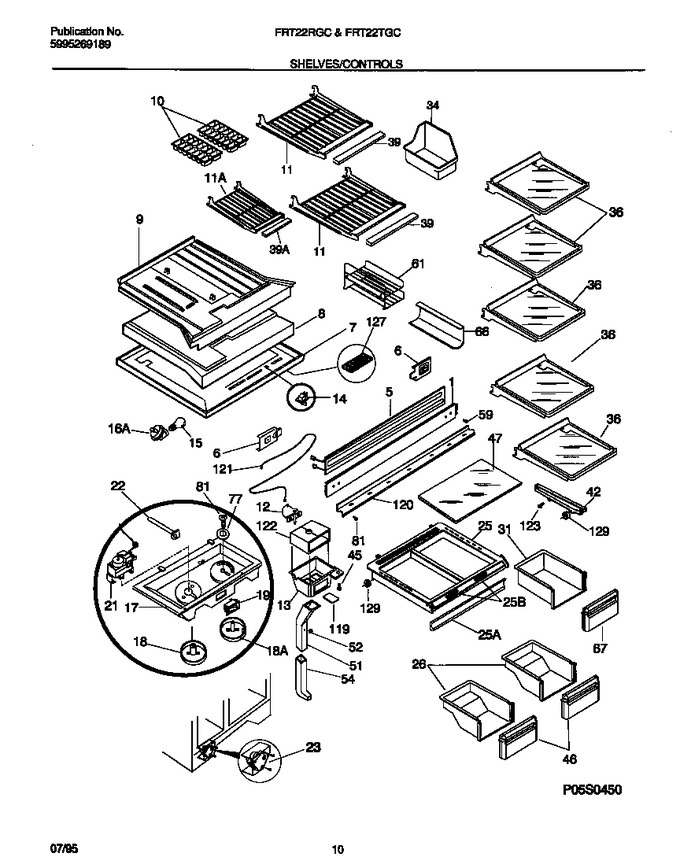 Diagram for FRT22RGCB1