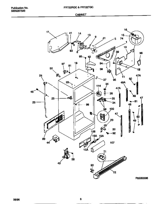 Diagram for FRT22RGCW3