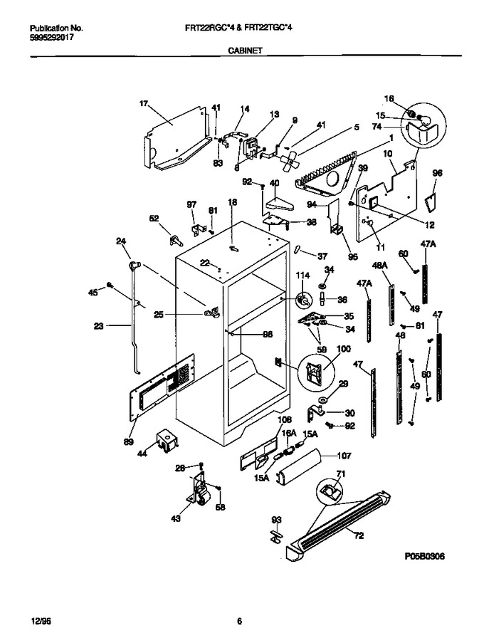 Diagram for FRT22TGCB4
