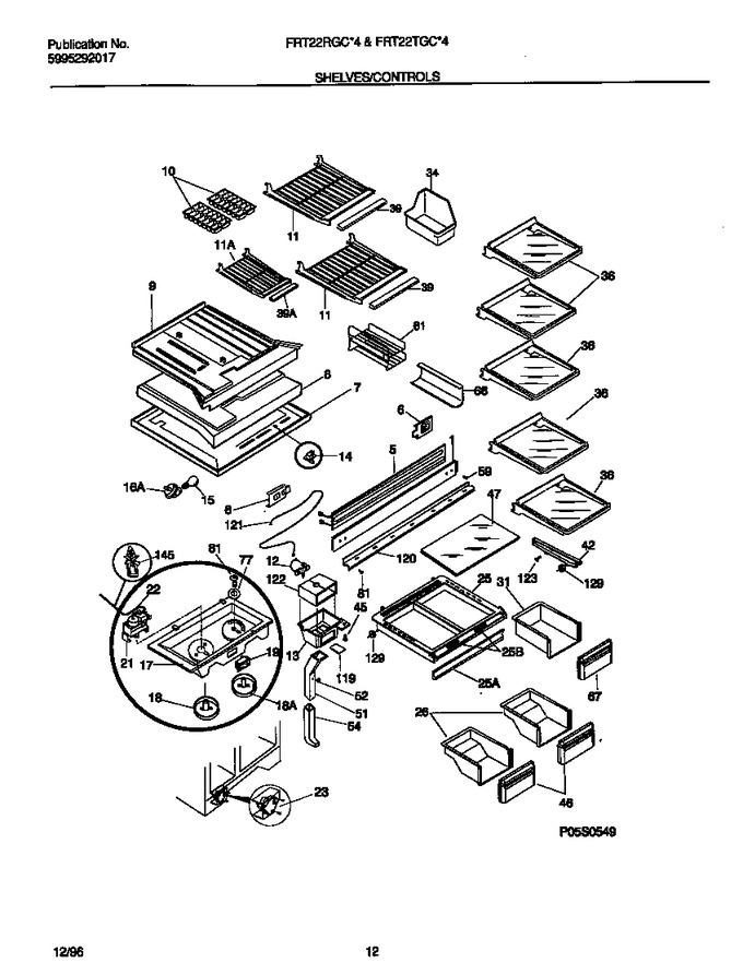 Diagram for FRT22RGCW4