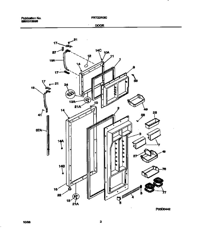 Diagram for FRT22RGCW7