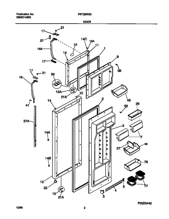 Diagram for FRT22RGCB9