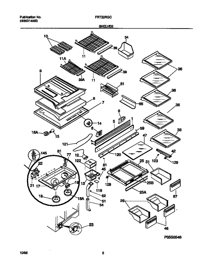 Diagram for FRT22RGCD9