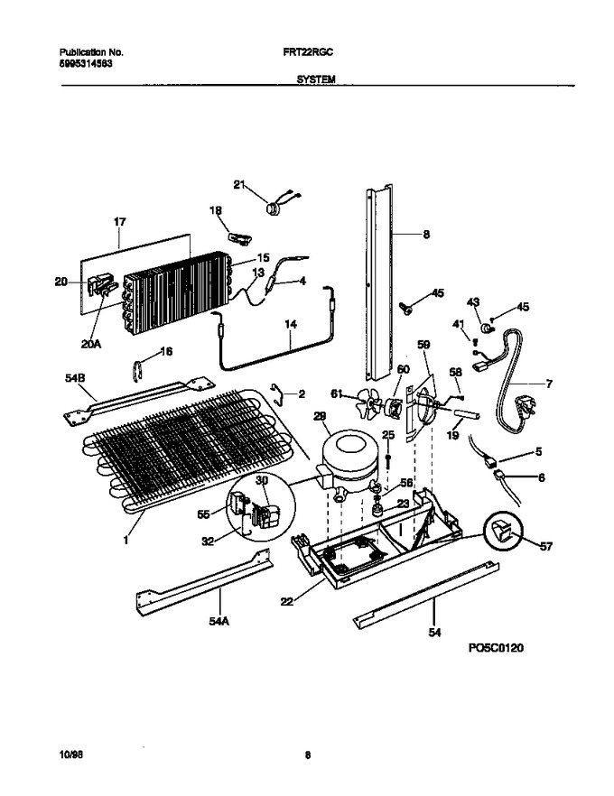 Diagram for FRT22RGCD9