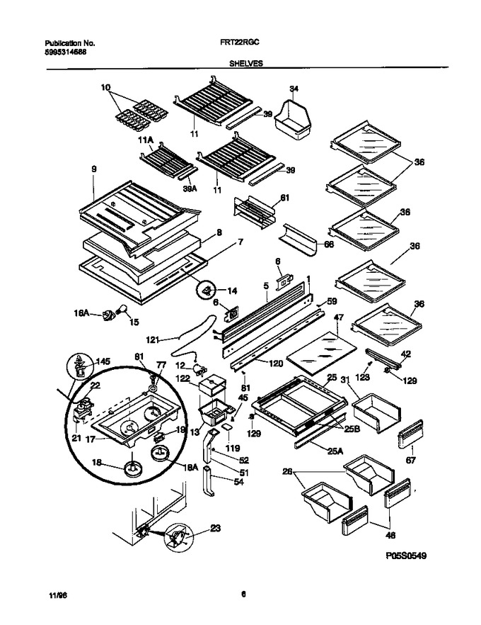 Diagram for FRT22RGCWB