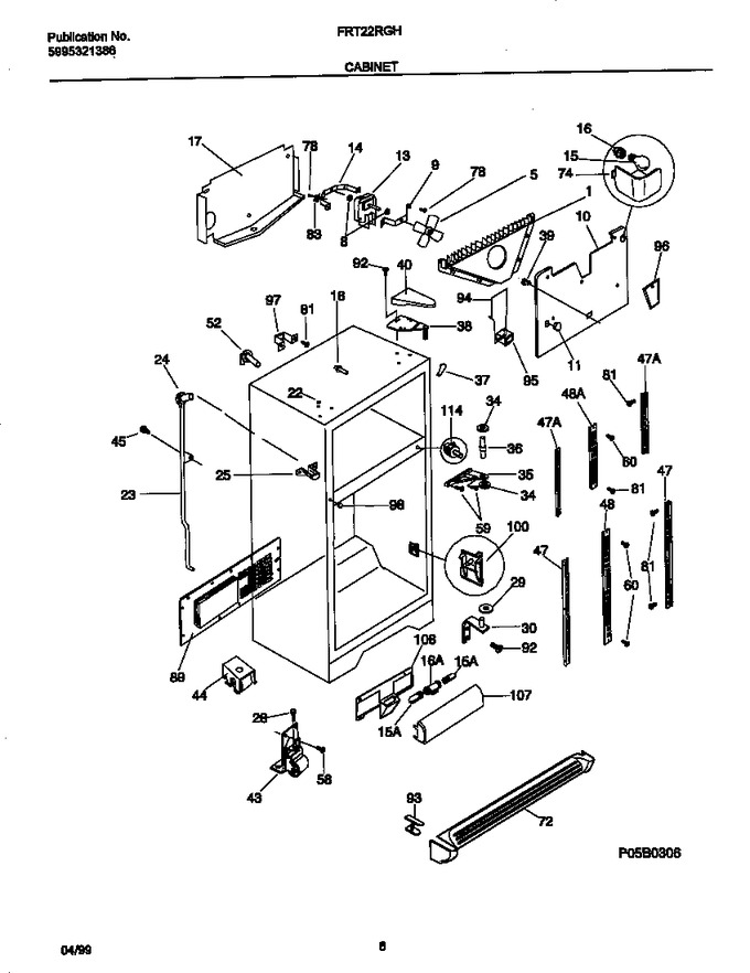 Diagram for FRT22RGHD0