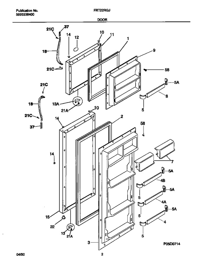 Diagram for FRT22RGJD0