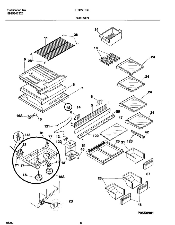 Diagram for FRT22RGJW2
