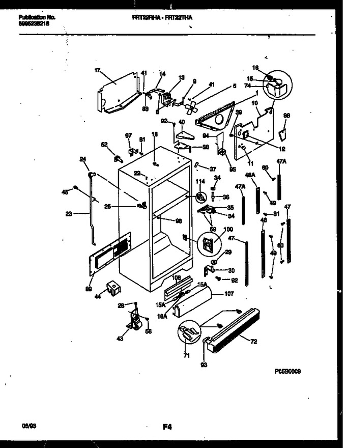 Diagram for FRT22THAW0