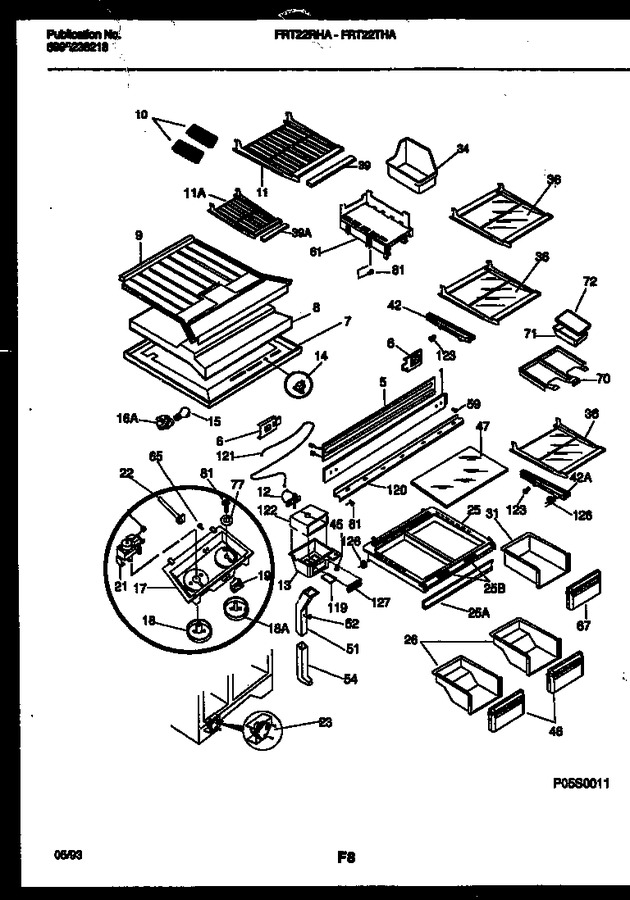 Diagram for FRT22RHAW0