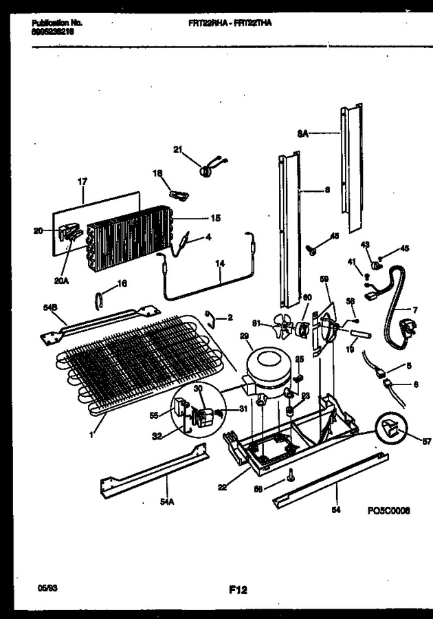 Diagram for FRT22THAW0