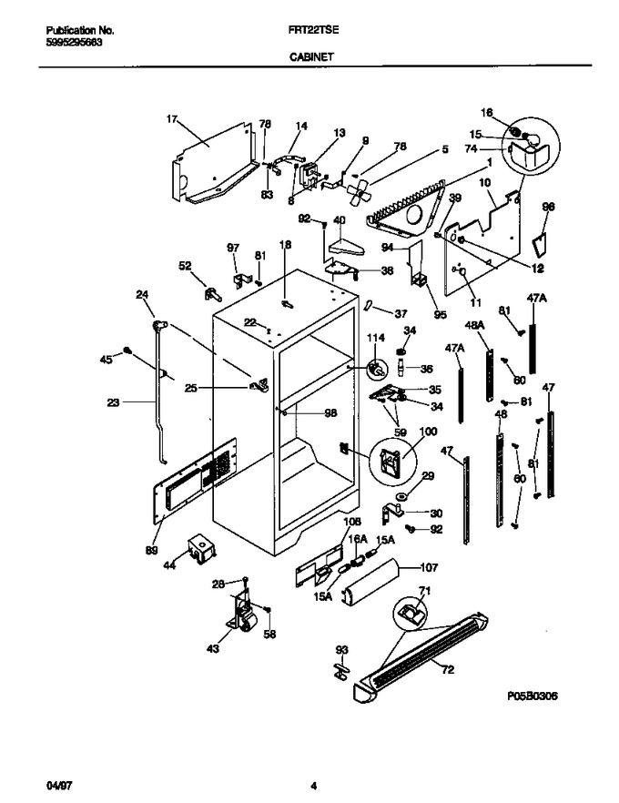 Diagram for FRT22TSEW1