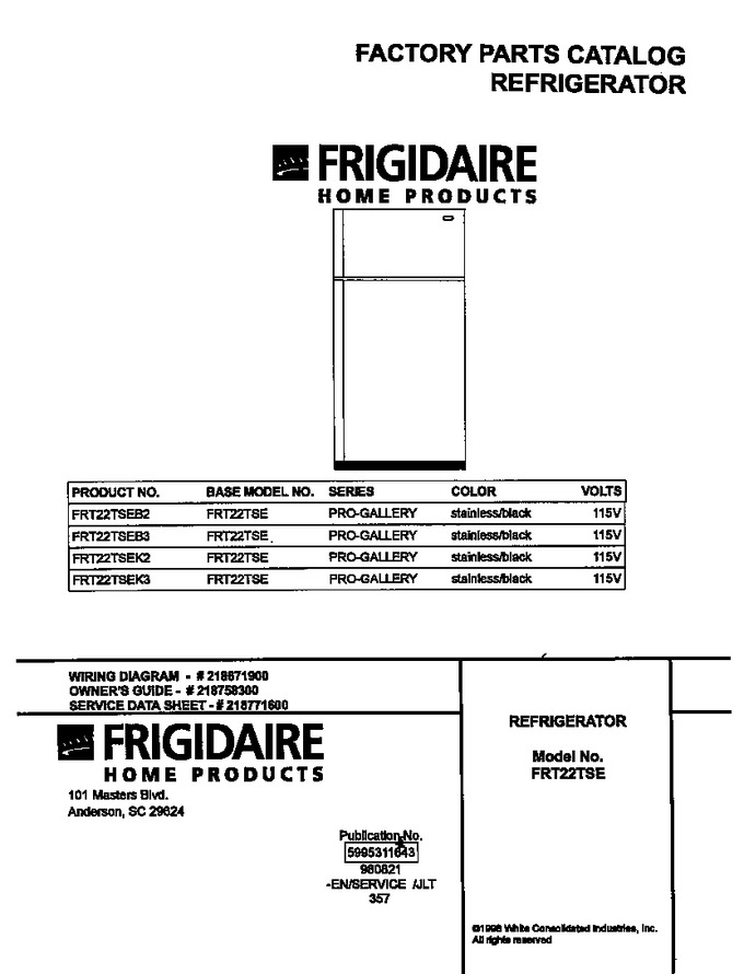 Diagram for FRT22TSEB3