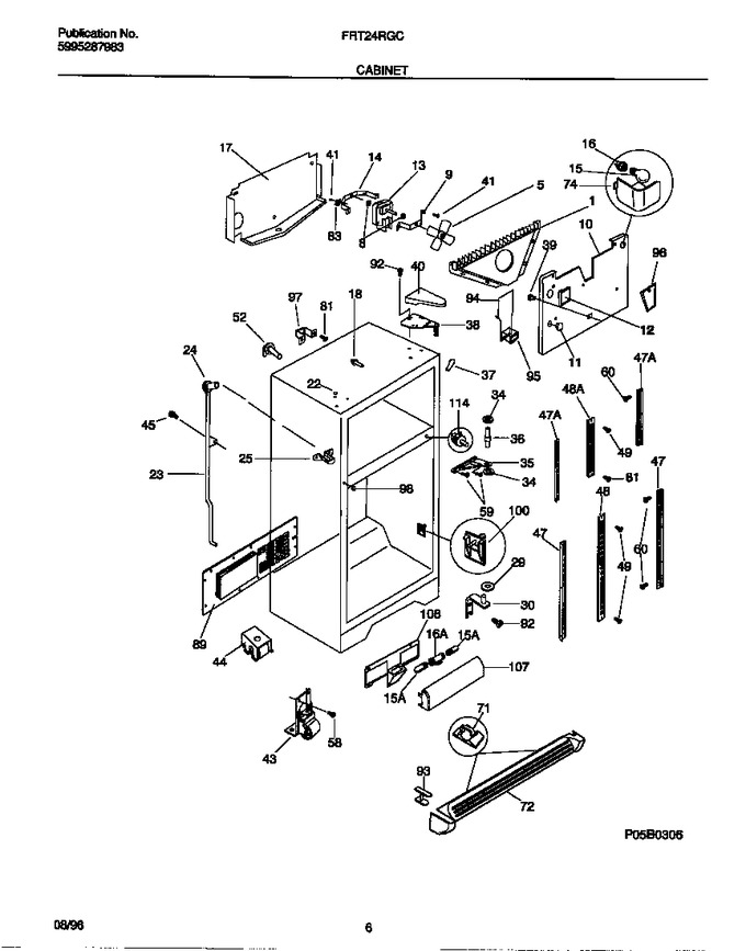 Diagram for FRT24RGCW3