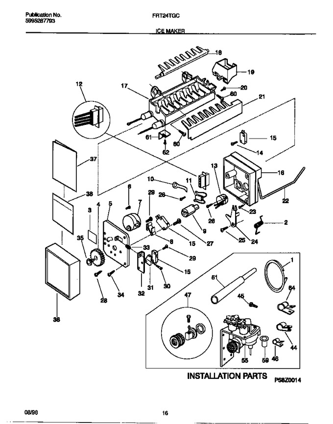 Diagram for FRT24TGCB4