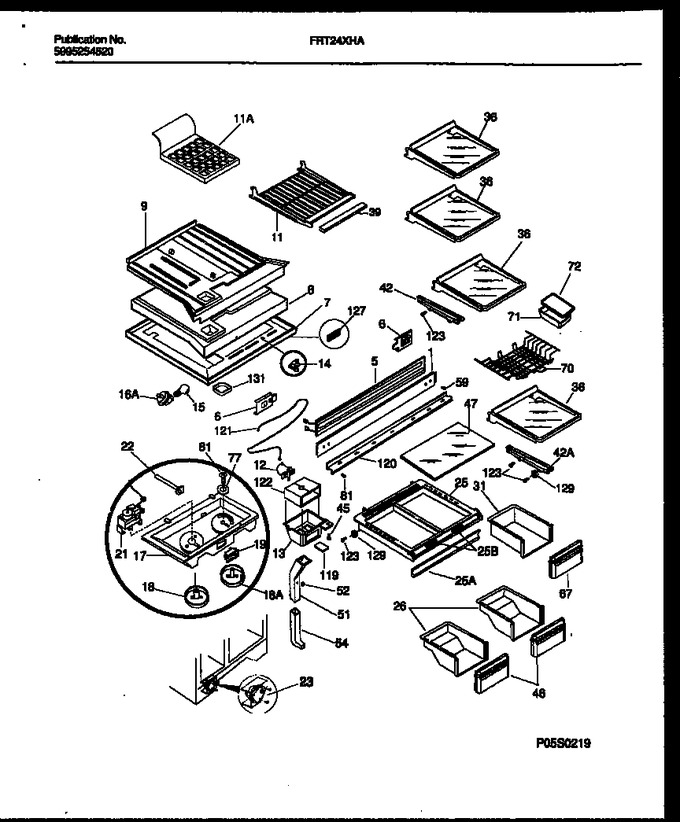 Diagram for FRT24XHAW1