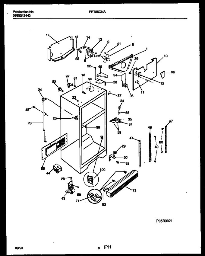 Diagram for FRT26QNAB0
