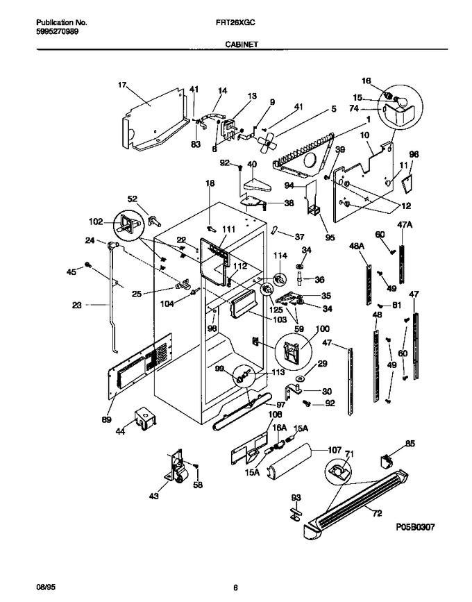 Diagram for FRT26XGCW1